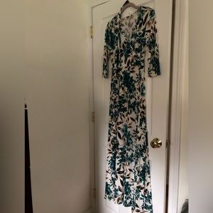 Pink blush maternity dress